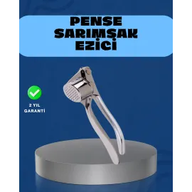 Mutfak Sarımsak Ezici Kaymaz Saplı Güçlü Mekanizma