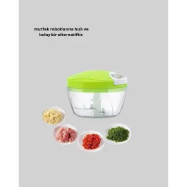 Hızlı Manuel Soğan Doğrayıcı Mutfak Aparatı