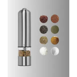 Işıklı Pilli Baharat Değirmeni Taze ve Pratik Öğütme