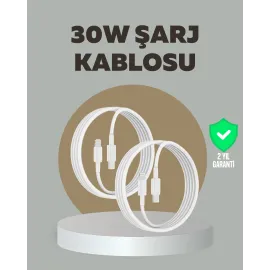 Iphone Ipad Airpods Uyumlu 30W Type-C To Lightning Kablo