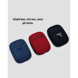 Taşınabilir Bluetooth Hoparlör 800Mah Uzun Pil Ömrü