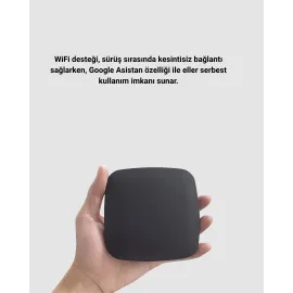 Android Auto Kablosuz Adaptör Bluetooth 5.0 Ve 5.8Ghz Wifi Destekli