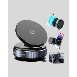 Vakum Adsorpsiyonlu Manyetik Telefon Tutucu Güçlü N52 360° Evrensel Uyumluluk