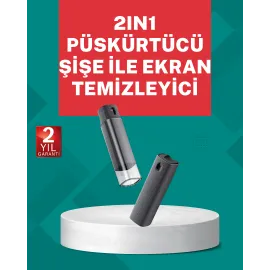 Ekran Temizleyici Nano Sprey Güvenli Çiziksiz Temizlik