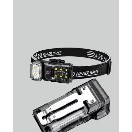 Kamp Ve Outdoor İçin Led Far 10 Saat Pil Sensörlü Manyetik