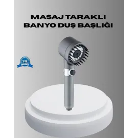 Spa Etkili Masaj Uçlu Duş Başlığı Ergonomik Tasarım