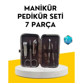 Dayanıklı Çelik Aletlerden Oluşan Kişisel Bakım Seti
