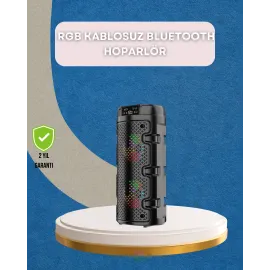 USB, SD Kart ve AUX Girişli Taşınabilir Hoparlör