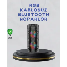 Bluetooth 5.0 Destekli Yüksek Ses Kaliteli Hoparlör