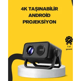 Full Hd 1080P Hdr Destekli Akıllı Projeksiyon Cihazı