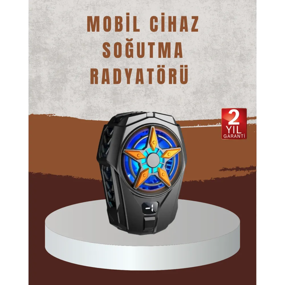 2 Kademeli Hız Ayarlı Taşınabilir Telefon Soğutucu