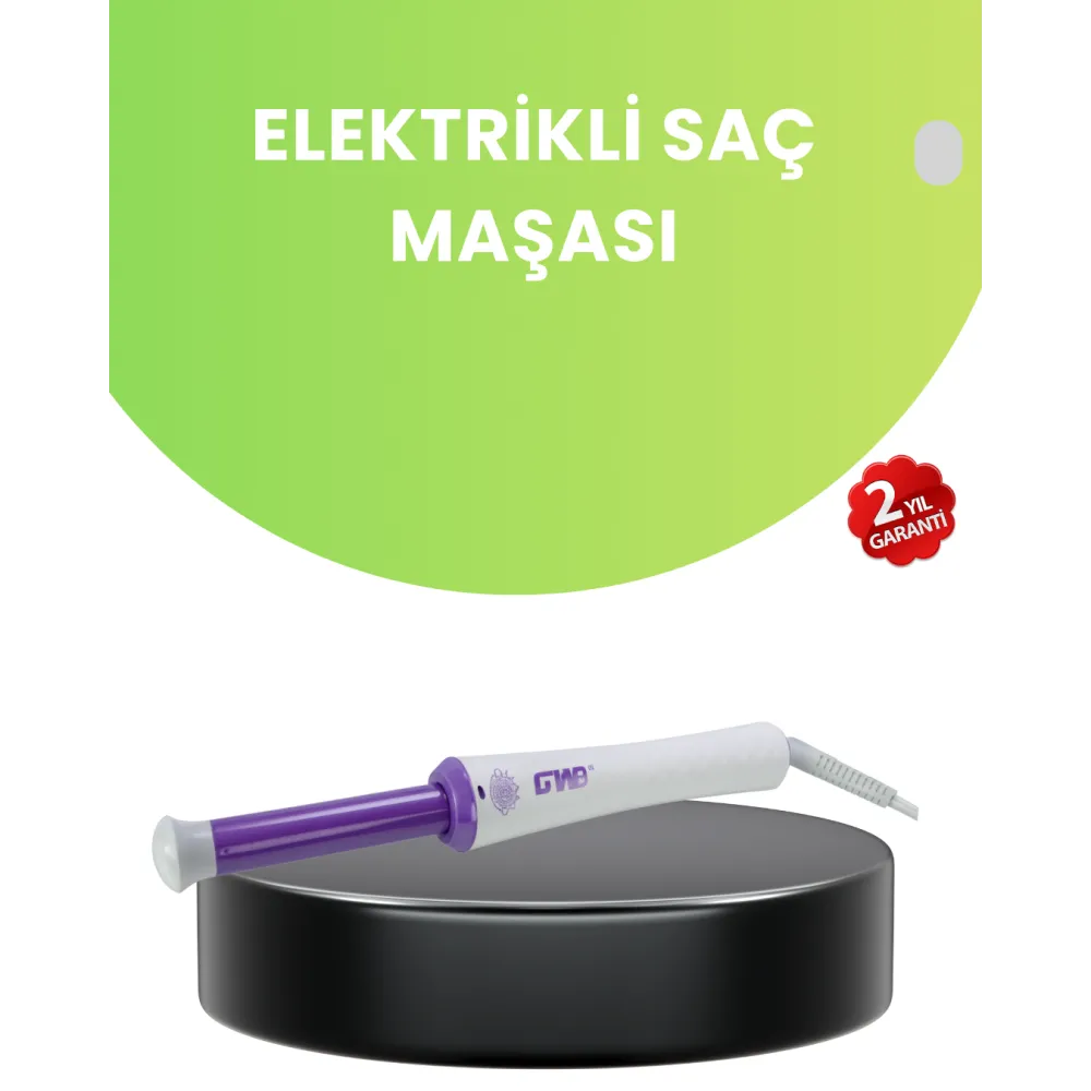 GW Profesyonel Saç Kıvırıcı – 140-210°C Isı Ayarlı, Taşınabilir Tasarım