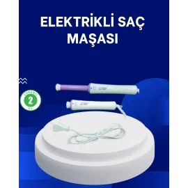 Ayarlanabilir Isı Kontrollü Saç Maşası – Hızlı Isınma ve İyon Teknolojisi