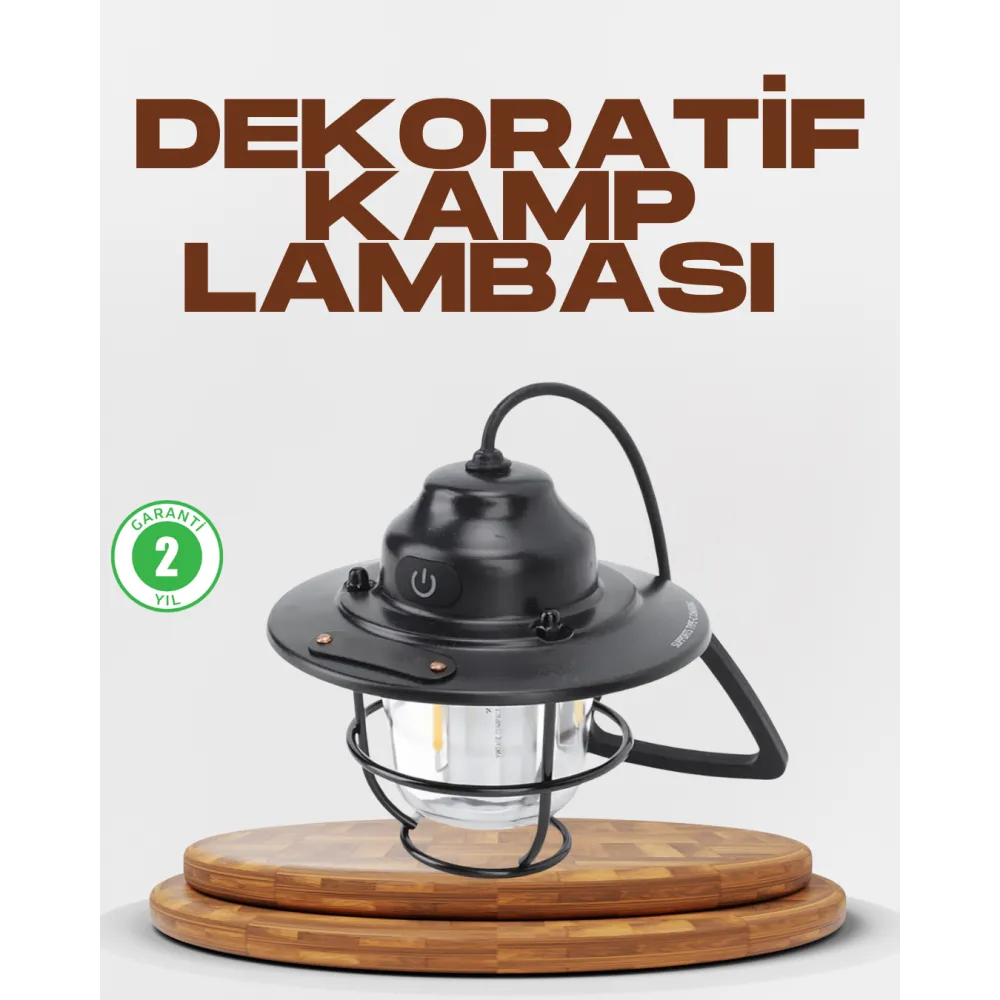 Uzun Ömürlü Bataryalı Outdoor Led Gece Lambası