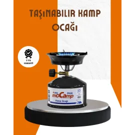 Taşınabilir Metal Gövdeli Kamp Ocağı Seti
