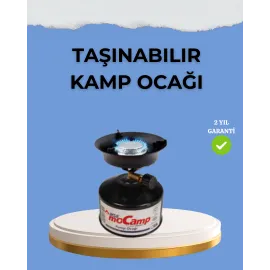 Kompakt ve Hafif Kamp Ocağı Seti Gaz Tüplü