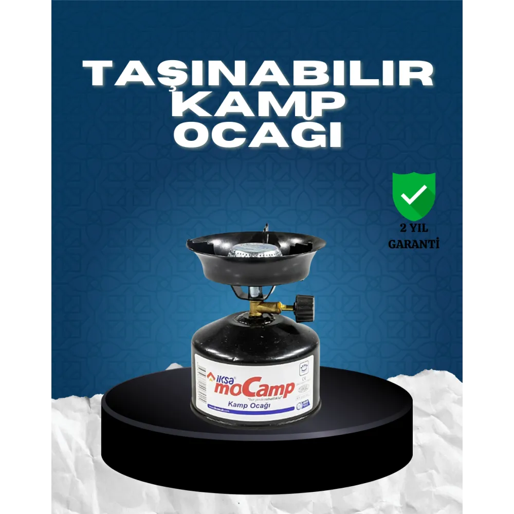 Kamp Ocağı Seti Taşınabilir Tüp ve Denge Aparatlı