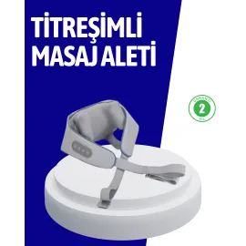PU Deri Taşınabilir Masaj Aleti | Çok Bölgeli Kullanım