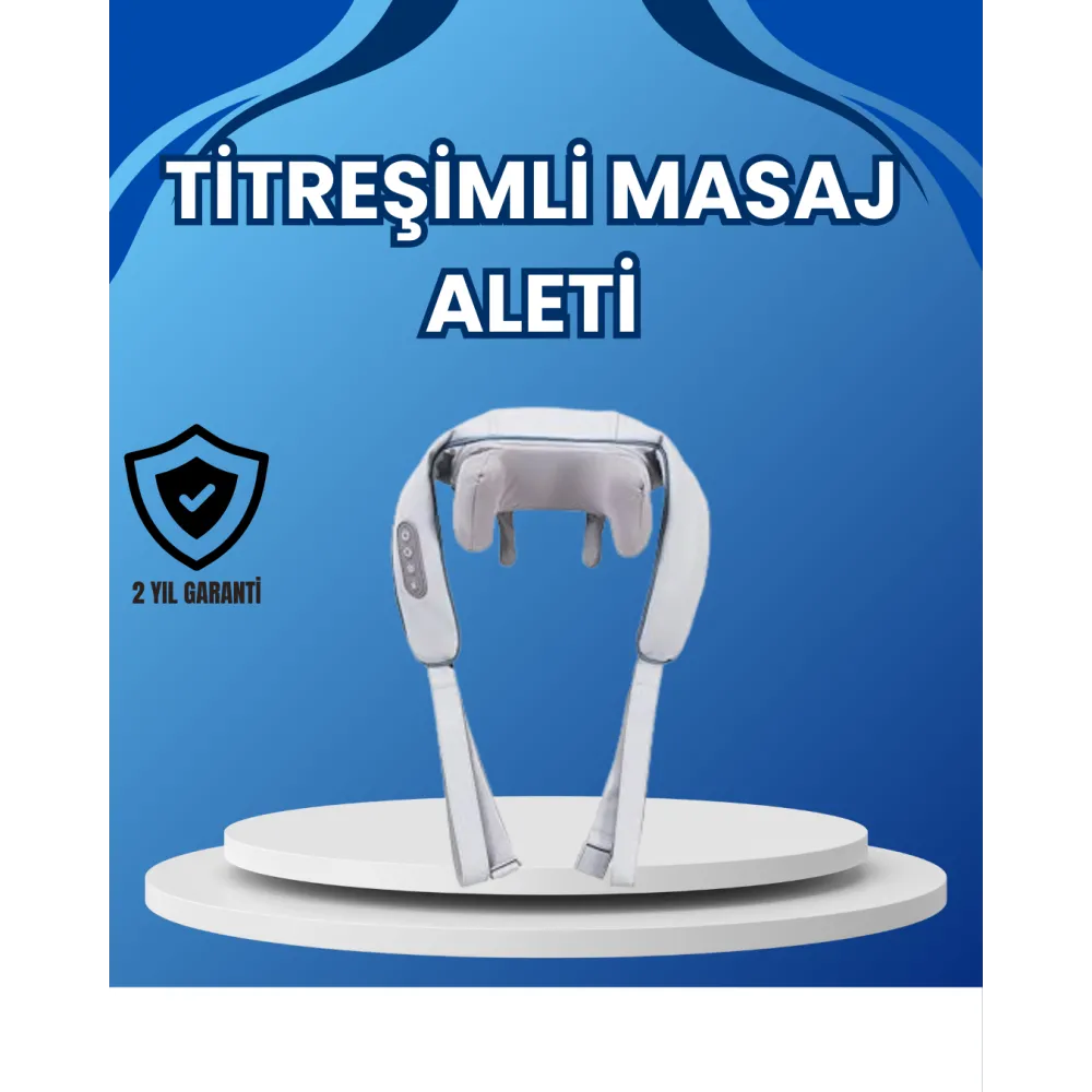 Şarjlı Boyun Ve Omuz Masaj Aleti | 3D Yoğurma Teknolojisi