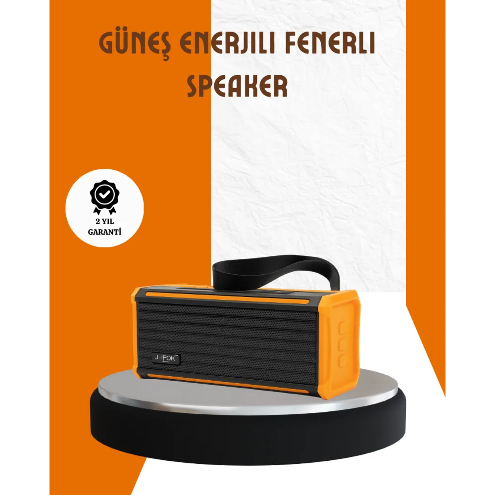 J-IPOX P520 Taşınabilir Bluetooth Hoparlör Güçlü Ses + Radyo