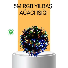 Dekoratif LED Çelenk Işık 8 Farklı Aydınlatma Modu