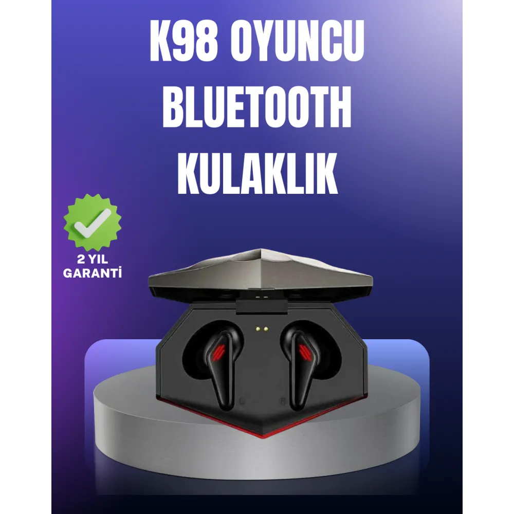 Bluetooth 5.0 Kablosuz Gaming Kulaklık Suya Dayanıklı