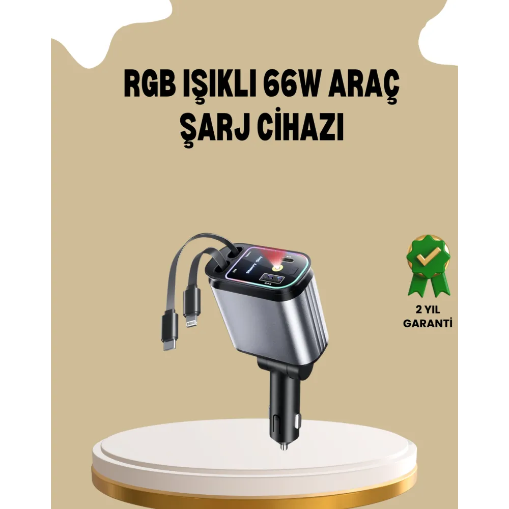 Renault, Peugeot, Citroen, Fiat Araçlar için Hızlı Şarjlı Araç Çakmaklık Adaptörü