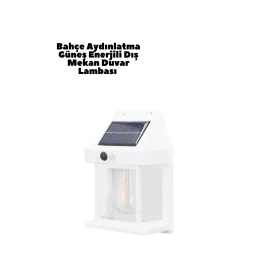 Güneş Enerjili Duvar Lambası Bk888