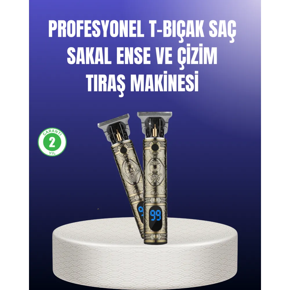 Erkek Bakım İçin Profesyonel Şarjlı Tıraş Makinesi