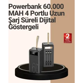 Güvenlik Korumalı Hızlı Şarj Özellikli Powerbank