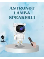 Yıldız ve Ay Efektli Uzaktan Kumandalı Projeksiyon Lamba