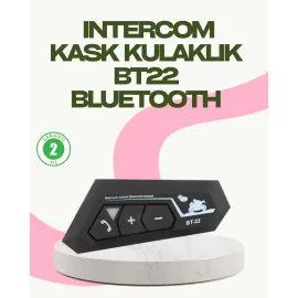Bluetooth 5.0 EDR Kask Kulaklık Yüksek Ses Kalitesi ve Gürültü Önleme