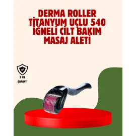 Dermaroller 1 mm Akne İzleri ve Çatlak Giderici Cilt Bakım Aleti