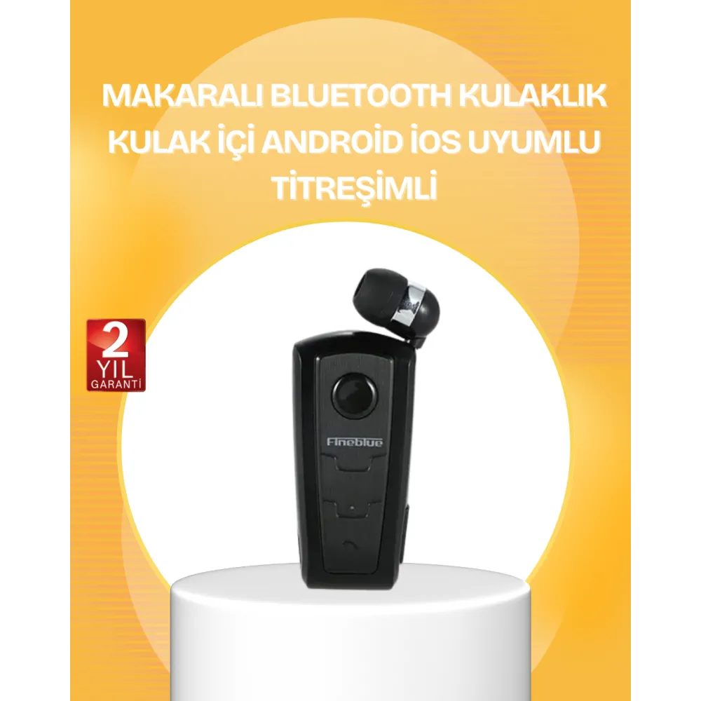 Fineblue F910 Bluetooth Kulaklık Gürültü Azaltma Titreşimli Tasarım