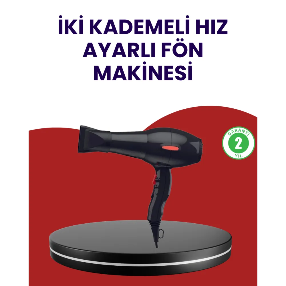 Profesyonel 2200W Saç Kurutma Makinesi Yüksek Performans