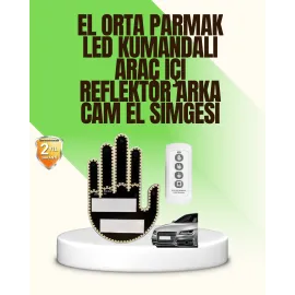 Uzaktan Kumandalı LED El Park Uyarı Cihazı Suya Dayanıklı Enerji Tasarruflu