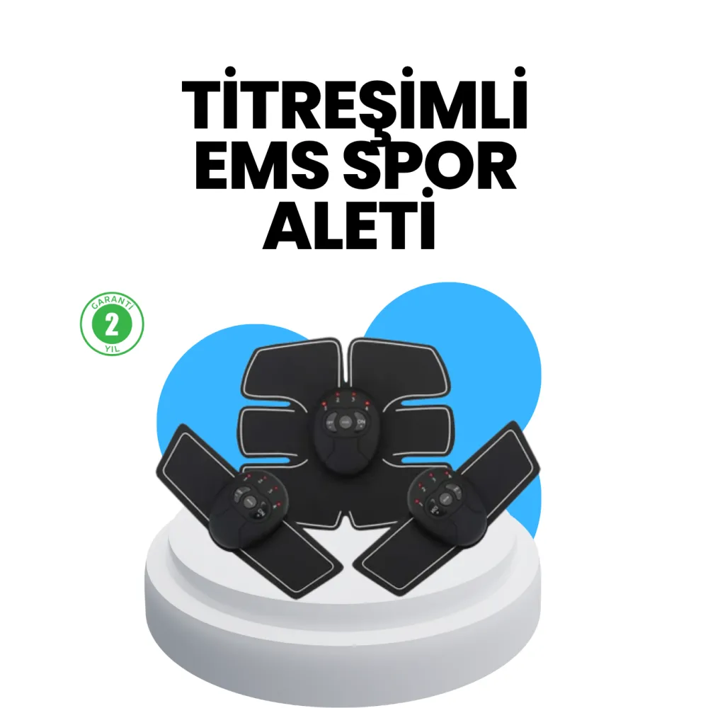 Evde Spor İçin Orijinal EMS Kas Çalıştırma Aleti 2025 Titreşimli Seri