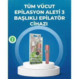 Pembe Epilasyon Cihazı – Acısız Tüy Temizliği