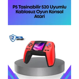 Tv Bağlantılı 520 Oyunlu P5 Retro Gamepad Konsol