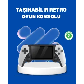Taşınabilir 4.3” Ekranlı Retro Oyun Cihazı
