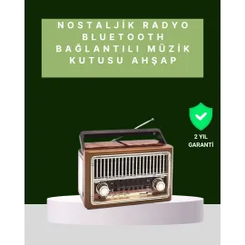 Kablosuz Bluetooth Hoparlör ve FM Radyo