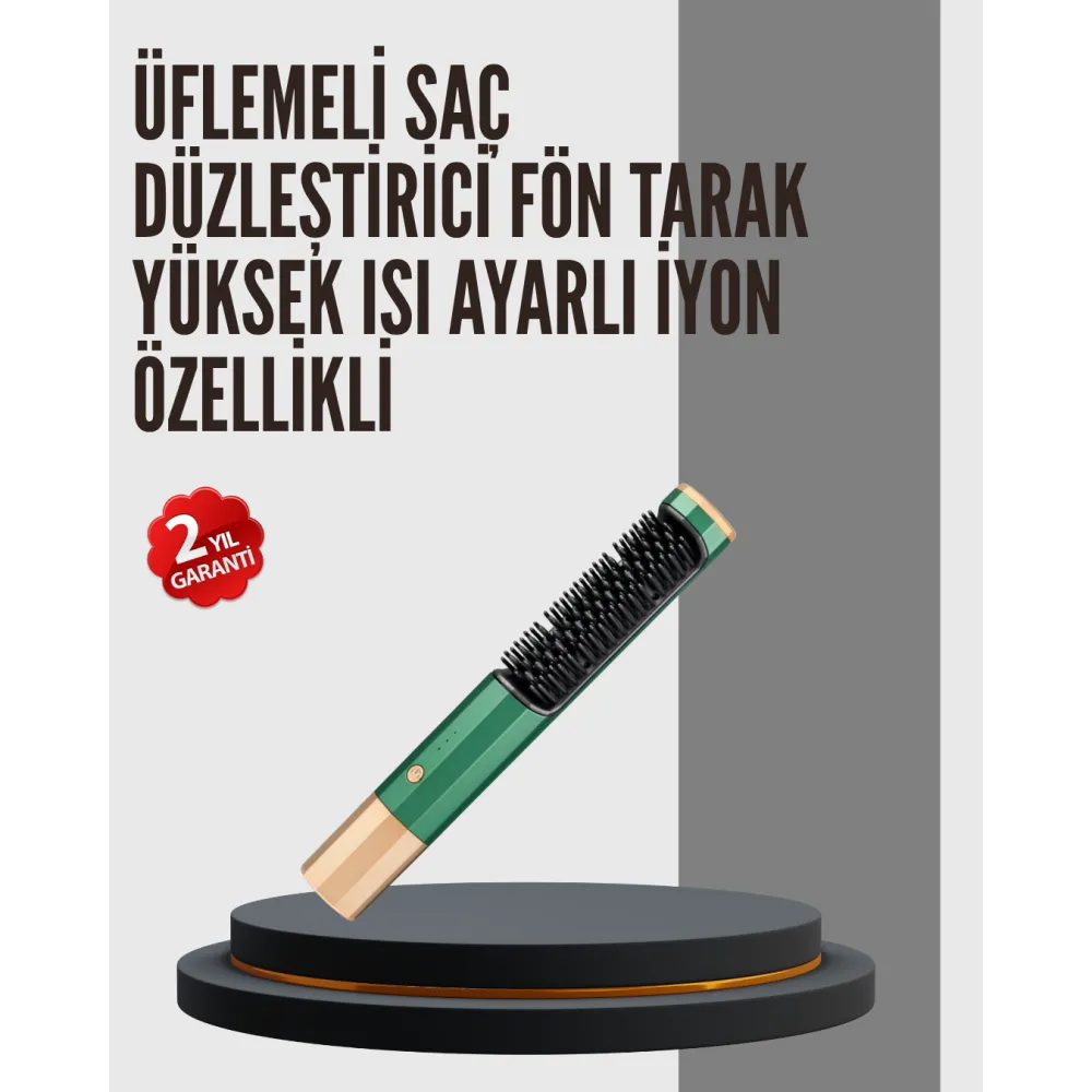 360° Döner Kablolu Kompakt Saç Şekillendirme Seti