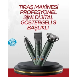 Burun, Sakal Ve Saç İçin Erkek Tıraş Cihazı