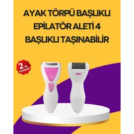 Taşınabilir Tıraşlı Epilasyon Makinesi