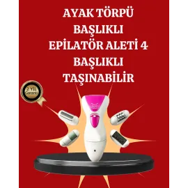 Çok Amaçlı Kadın Bakım Seti Epilasyon ve Törpü