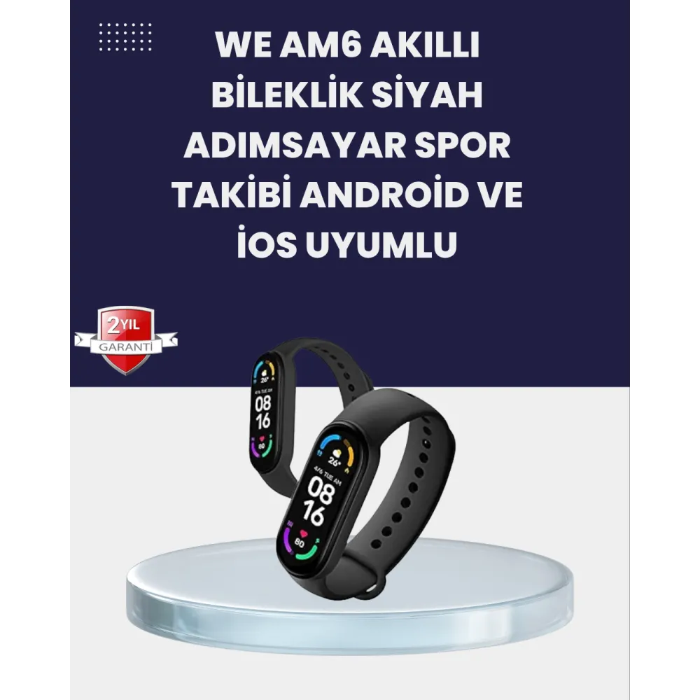 Titreşimli Bildirimli Akıllı Saat – Uyku Analizi ve Spor Modlarıyla