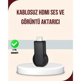 HDMI Kablosuz Ekran Alıcısı – iOS, Android, Mac, PC Uyumluluğu