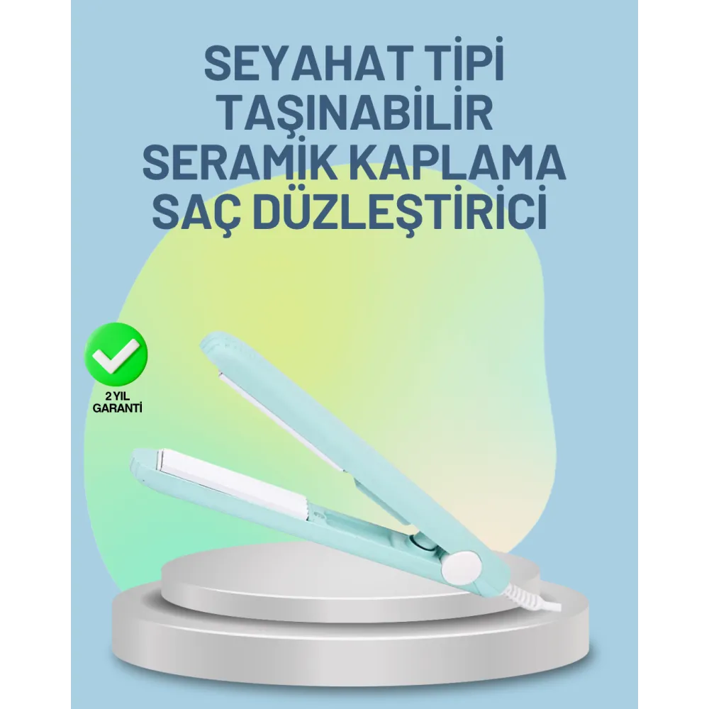 30 Saniyede Isınan PTC Teknolojili Saç Şekillendirici – Sabit Isı Kontrollü, Hızlı Performans