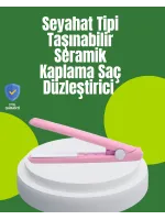 Yüzer Plakalı Kompakt Bukle Maşası – Elastik Tutuculu, Saç Dostu Profesyonel Tasarım