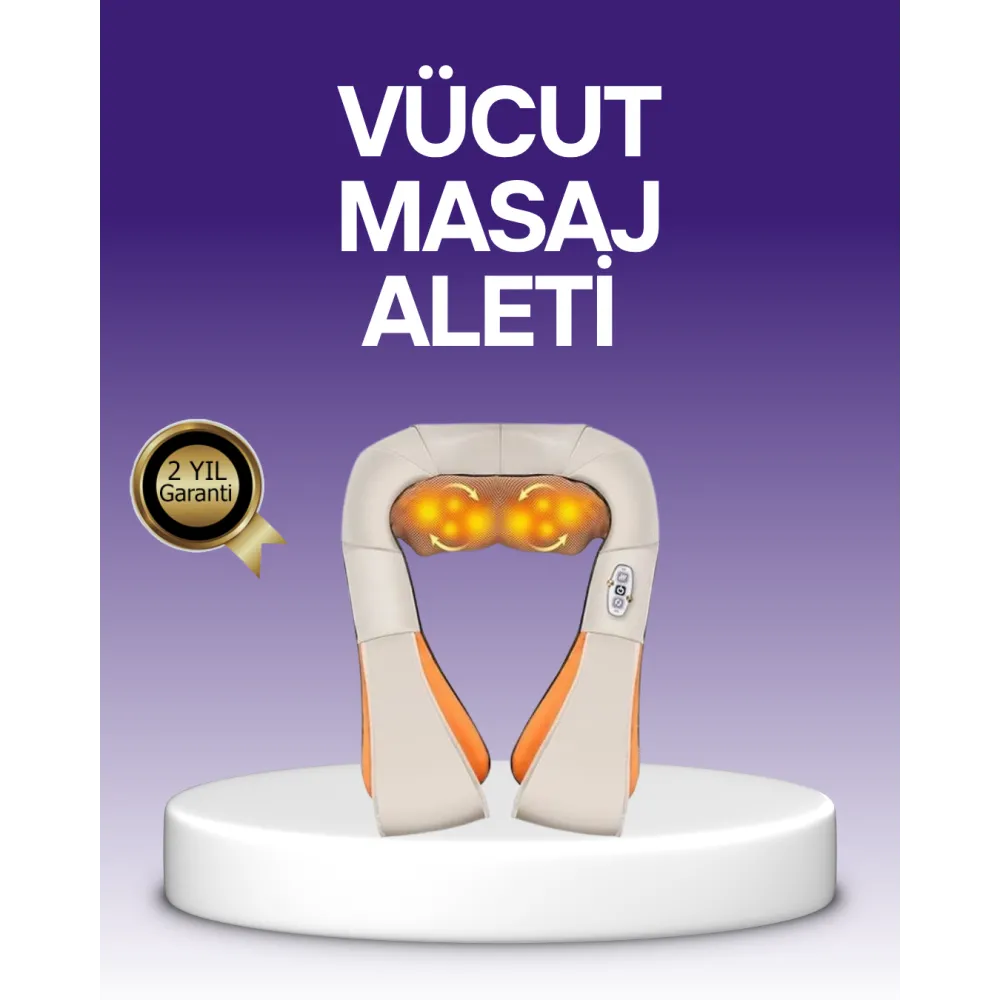 Ovmalı Boyun ve Sırt Masaj Cihazı